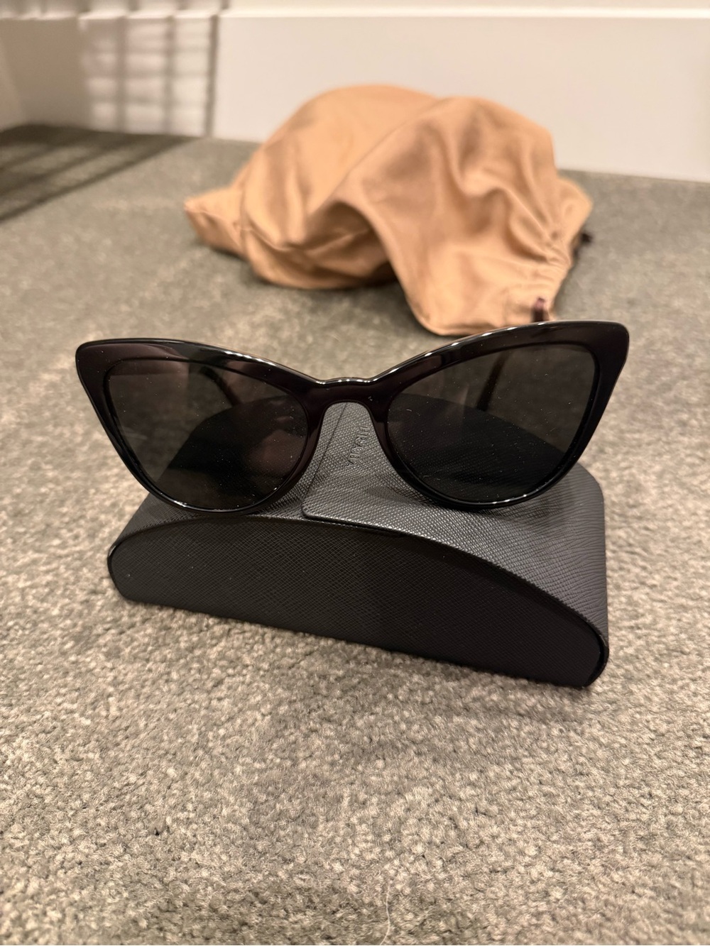 Authentic Prada Cat Eye Sunglasses